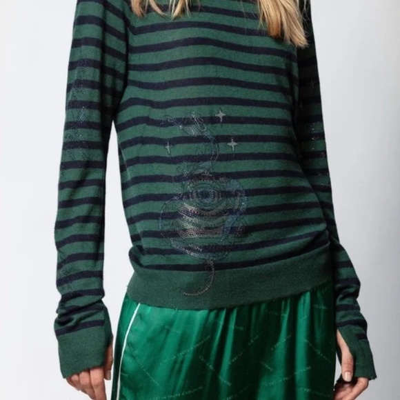 ZADIG & VOLTAIRE Reglis Embellished Sweater - Picture 2 of 14